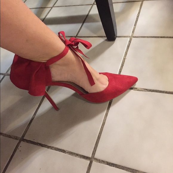 Shoes - Red sexy shoes perfect for the holidays